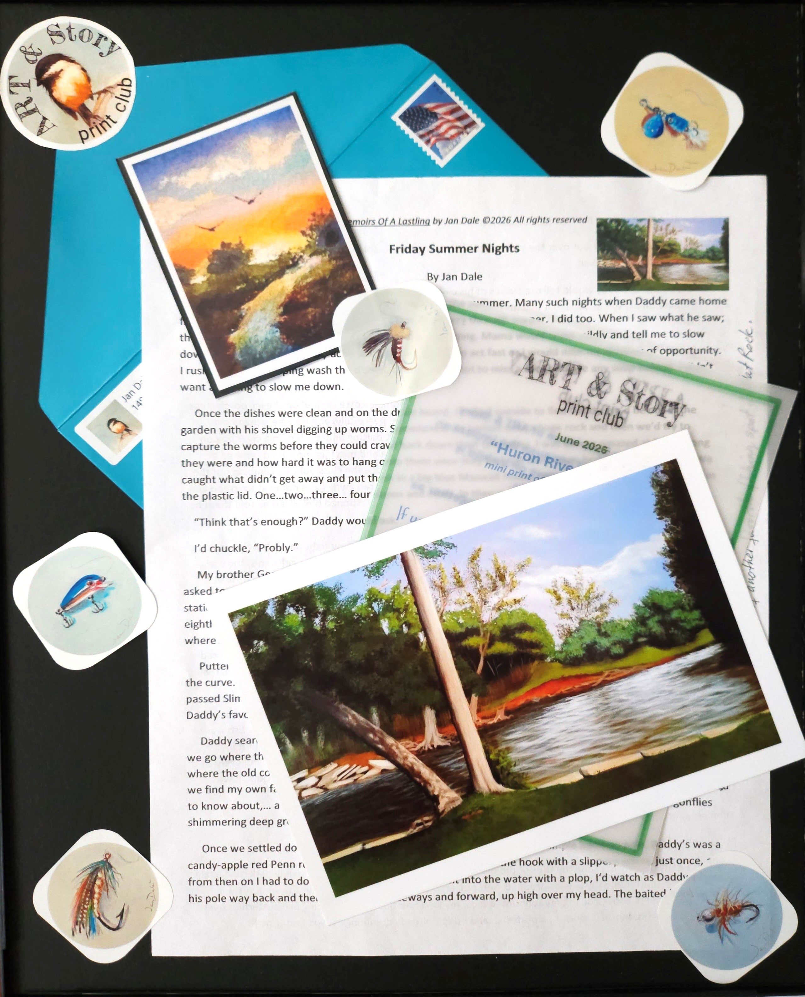 Art & Story Club — June 2026 Issue | "Friday Summer Nights"
